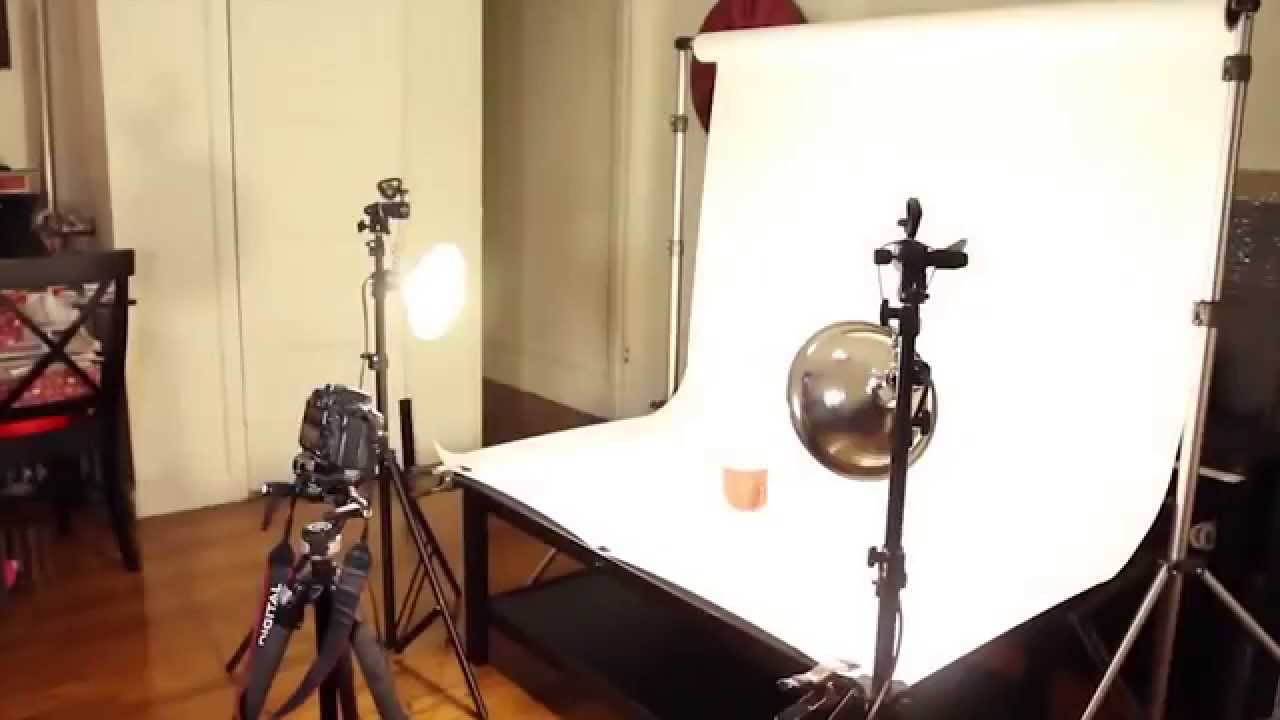 How to set up lighting for product photography